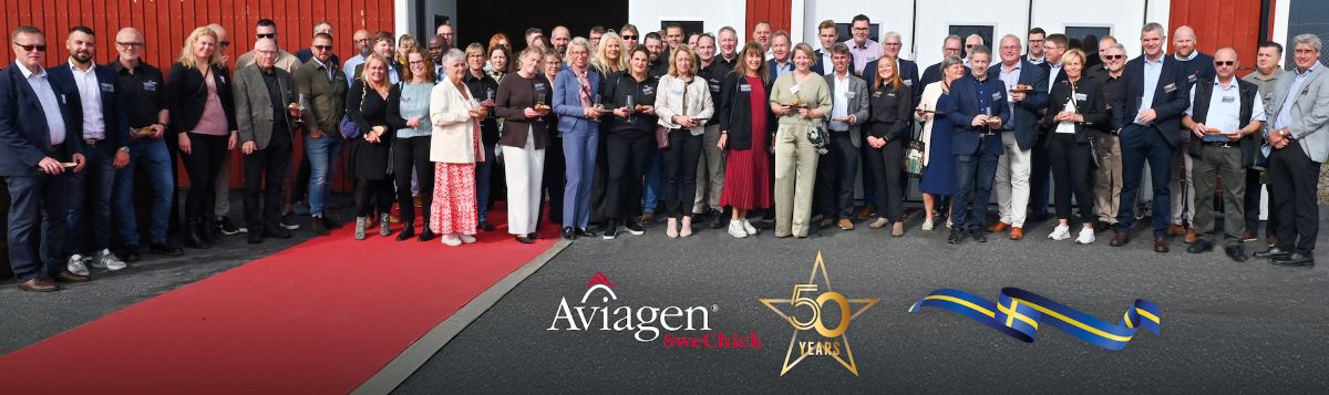 Aviagen SweChick 50th Celebration Group Photo