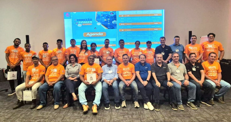 Aviagen and Pole Alimentos team at training session